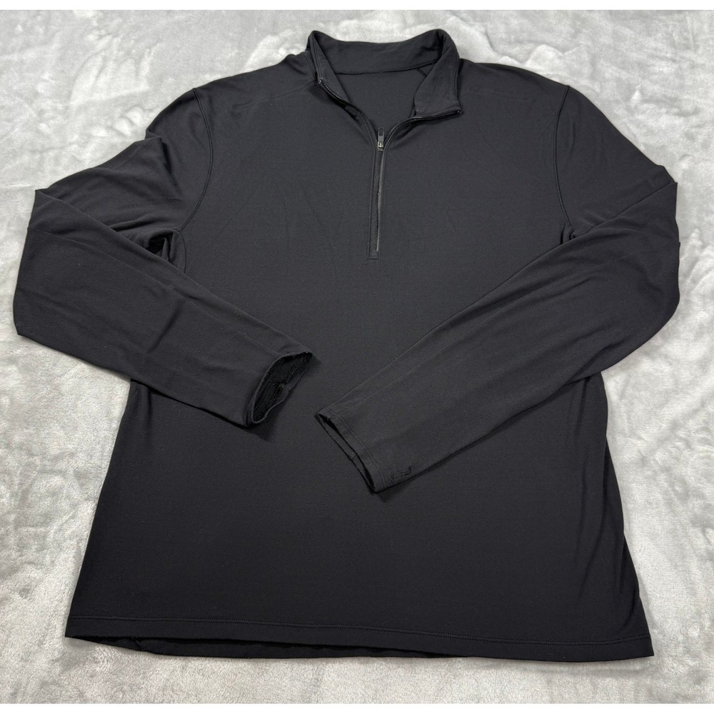 Lululemon Men's Medium 1/2 Zip Athletic from Stretch Lab Line Pullover LM3ASUS